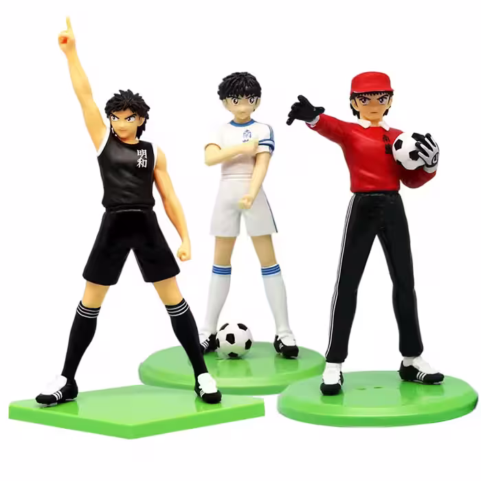 فیگور کاپیتان سوباسا Captain Tsubasa مجموعه 3 عددی