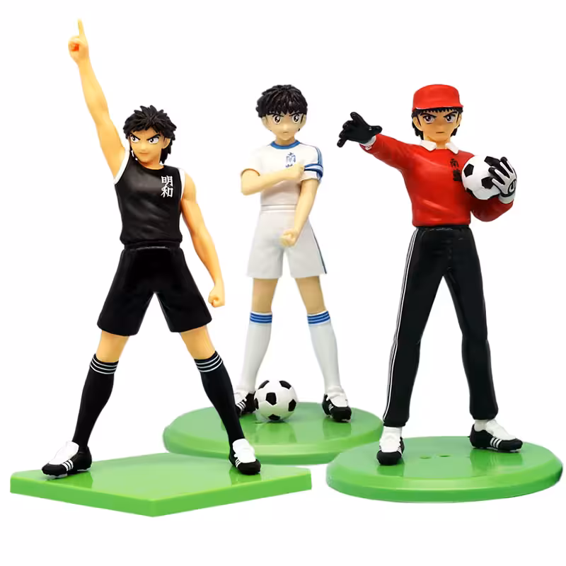 فیگور کاپیتان سوباسا Captain Tsubasa مجموعه 3 عددی