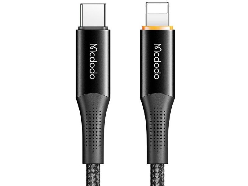 کابل شارژ سریع Type-C به Lightning مک دودو مدل CA-9960 به طول 1.2 متر و توان 20 وات