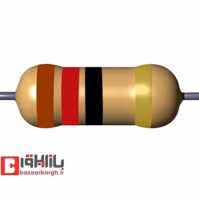 مقاومت 12 اهم 1/8 وات 5 درصد