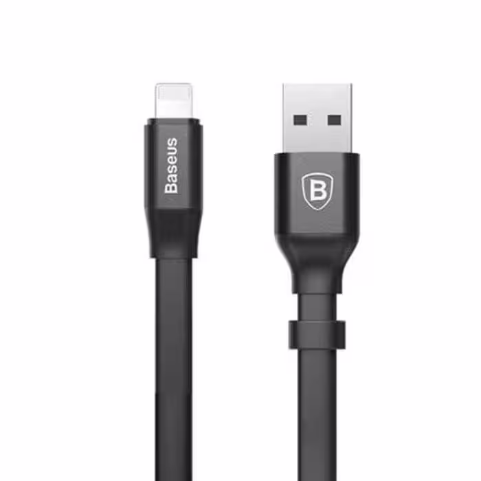 کابل تبدیل USB به لایتنینگ باسئوس مدل CALMBJ-A01 طول 0.23 متر