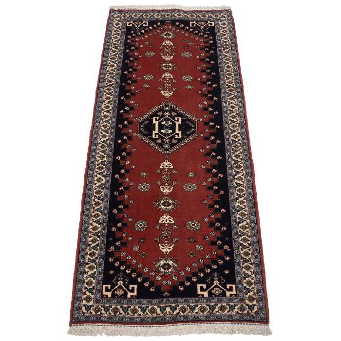  فرش دستباف کناره طول دو متر سی پرشیا کد 174262