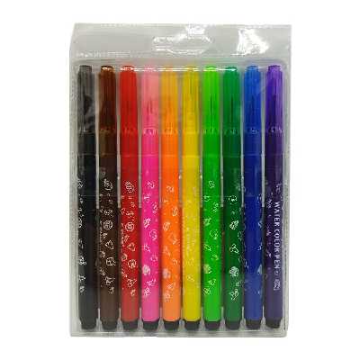 ماژیک رنگ آمیزی یالونگ کد 10 بسته 10 عددی