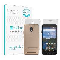 گلس محافظ صفحه نمایش و پشت گوشی Blackberry Aurora مدل نانو هیدروژل شفاف برند راک اسپیس کدSS