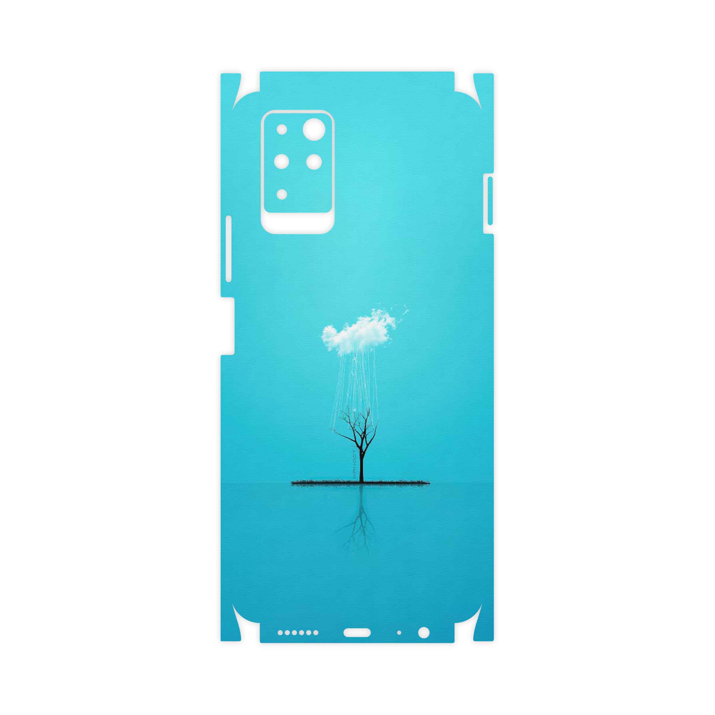 برچسب پوششی ماهوت مدل Minimal Tree-FullSkin مناسب برای گوشی موبایل اینفینیکس Note 10