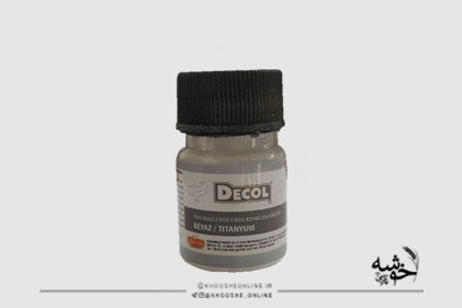 رنگ پودری سفید دکول 7گرمی ترک DECOL