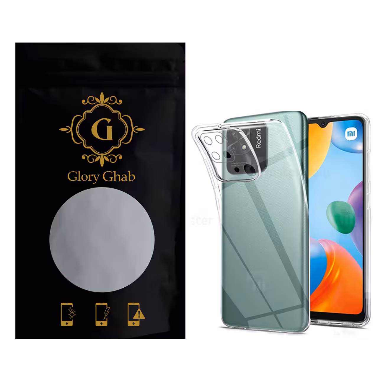کاور گلوری قاب مدل JLS مناسب برای گوشی موبایل شیائومی Redmi 10C