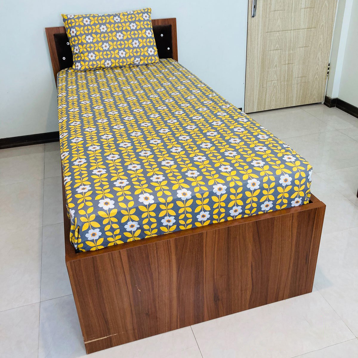 سرویس روتختی مدل کشدار بهشت کد 90 1 نفره 2 تکه