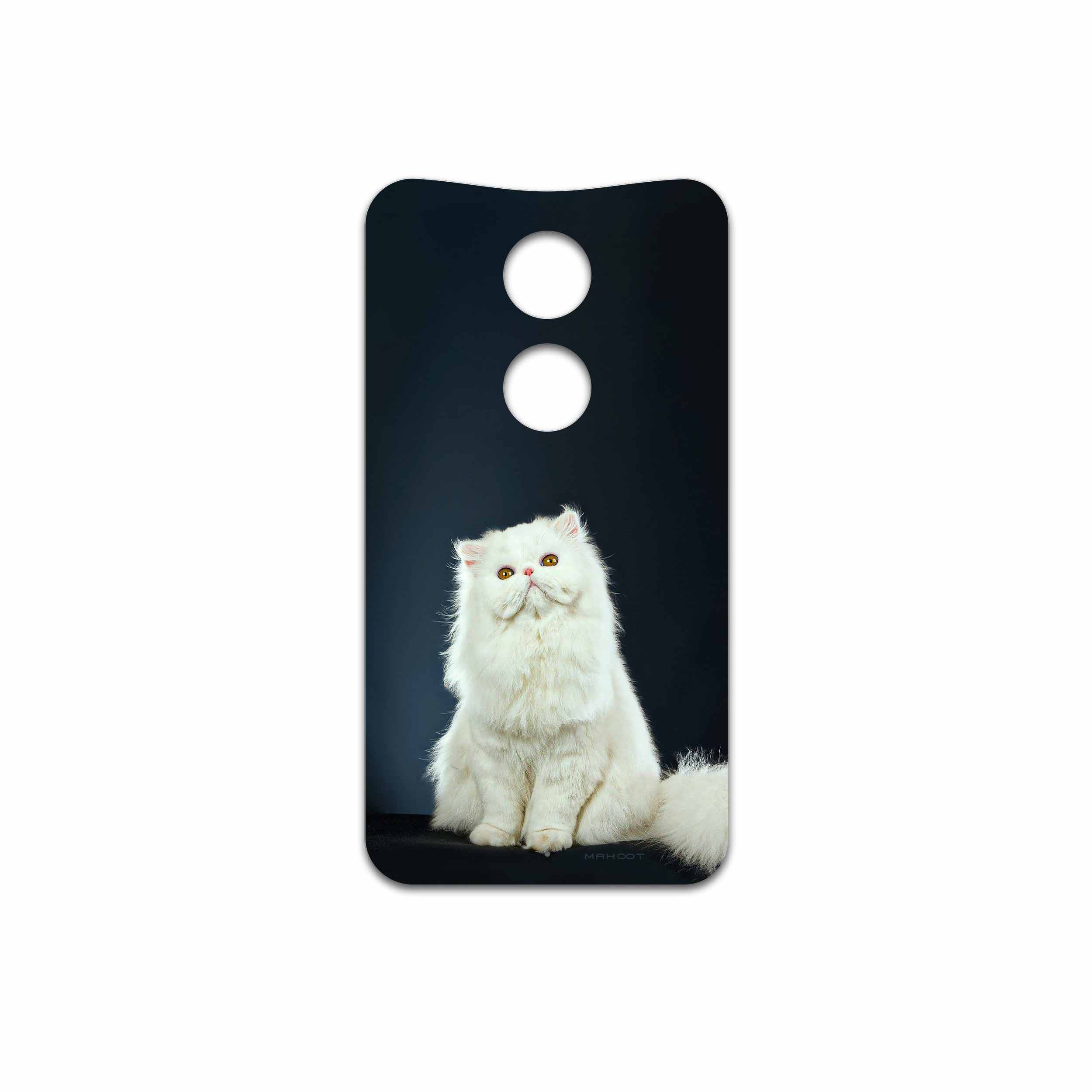 برچسب پوششی ماهوت مدل Persian cat مناسب برای گوشی موبایل موتورولا Moto X 2014