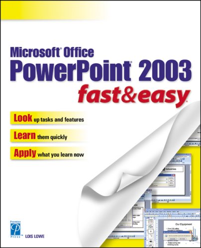 خرید و دانلود نسخه کامل کتاب Microsoft Office PowerPoint 2003 Fast & Easy