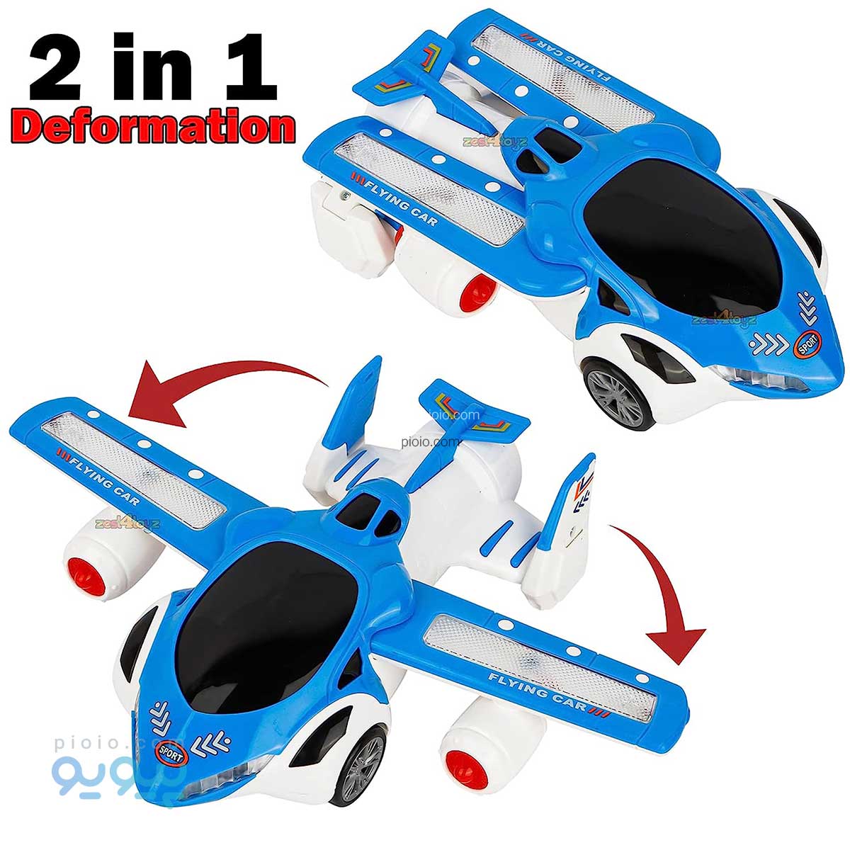 اسباب بازی هواپیما موزیکال کد YJ388-42