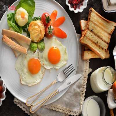 سرویس قاشق و چنگال 57 پارچه ناب استیل مدل Venice