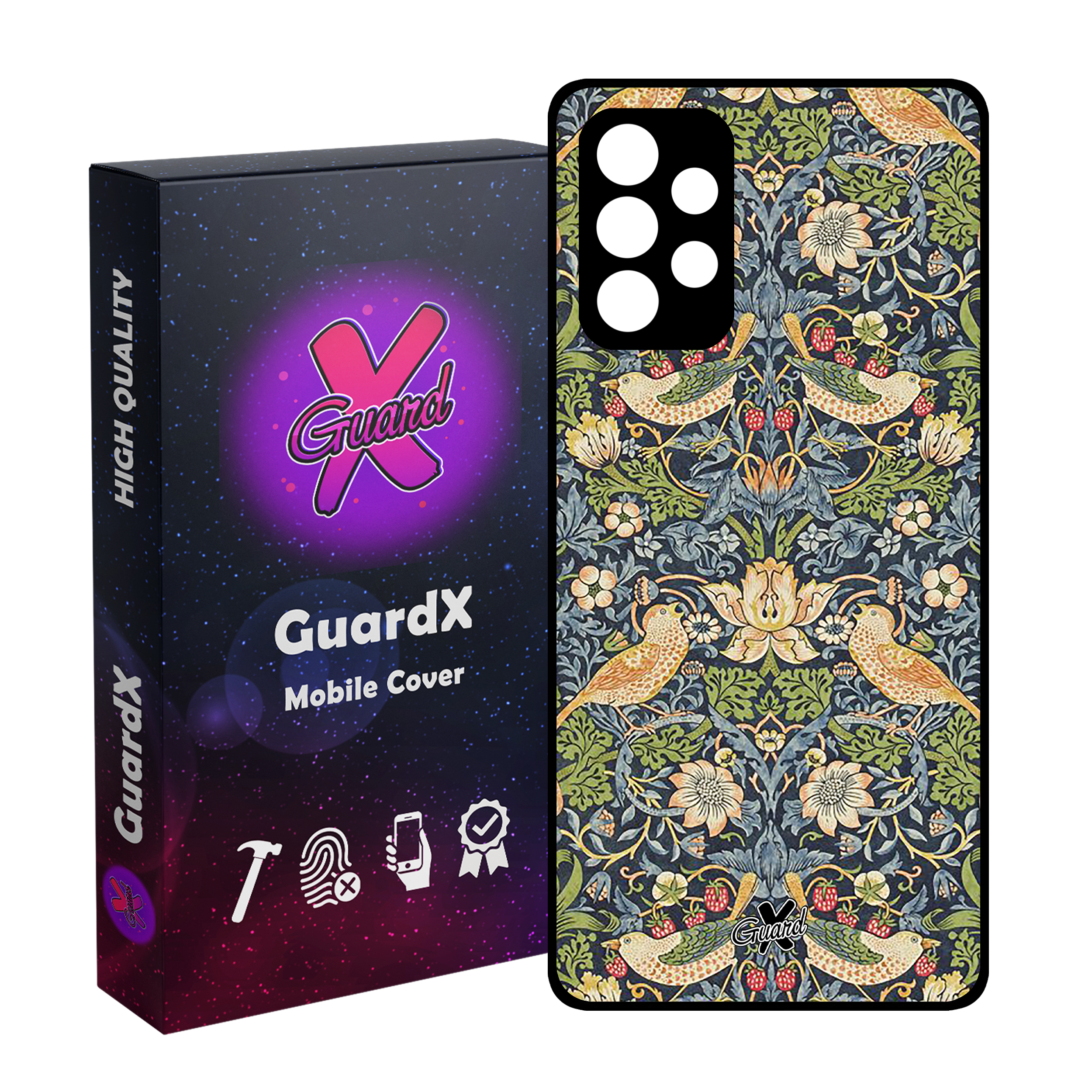 کاور گارد ایکس طرح سنتی مدل Glass10258 مناسب برای گوشی موبایل سامسونگ Galaxy A53