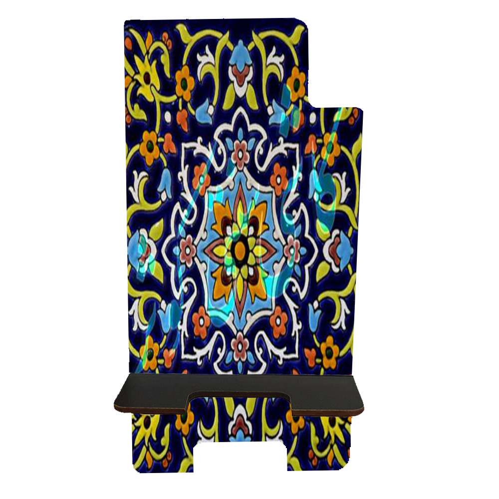 پایه نگهدارنده گوشی موبایل طرح سنتی اسلیمی hs7