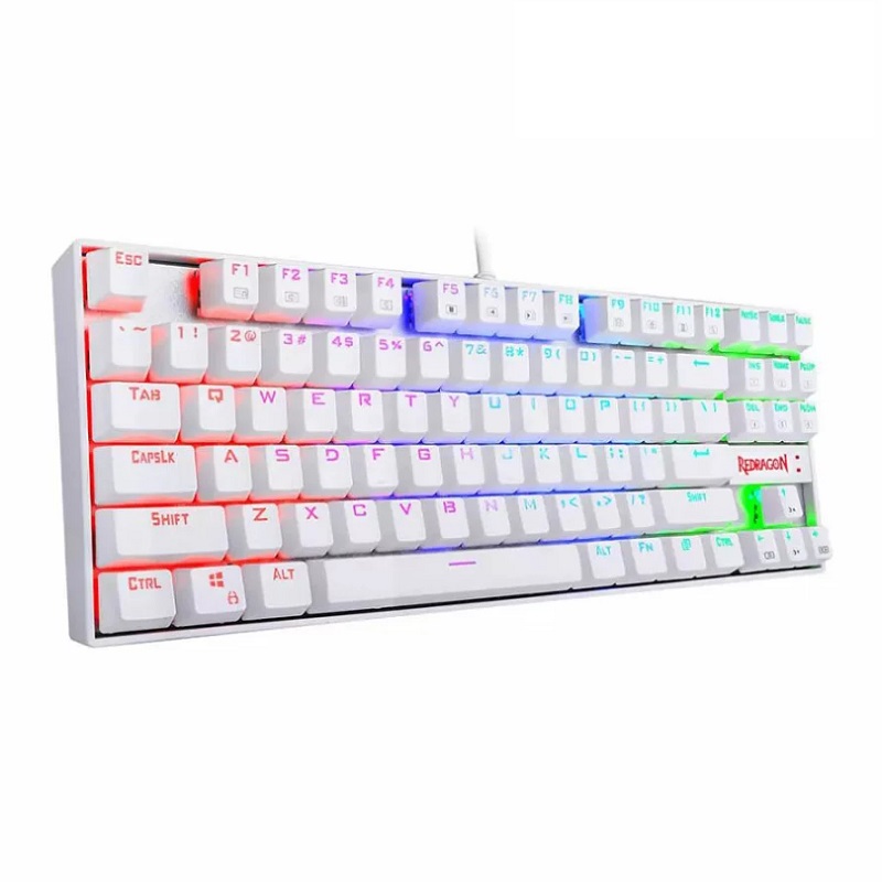 مشخصات، قیمت و خرید کیبورد گیمینگ ردراگون مدل KUMARA K552 WHITE RGB