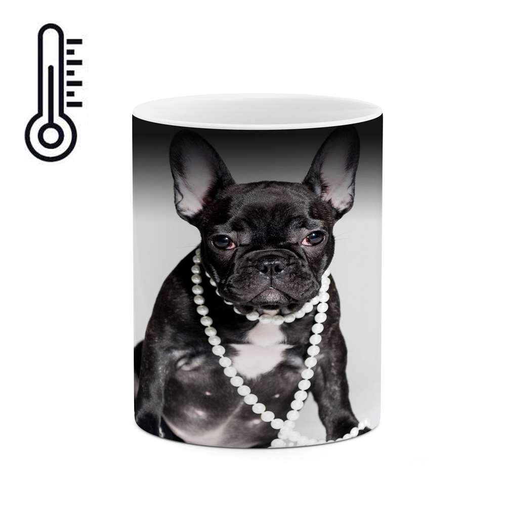 ماگ حرارتی طرح سگ پاگ  مدل mgph10907