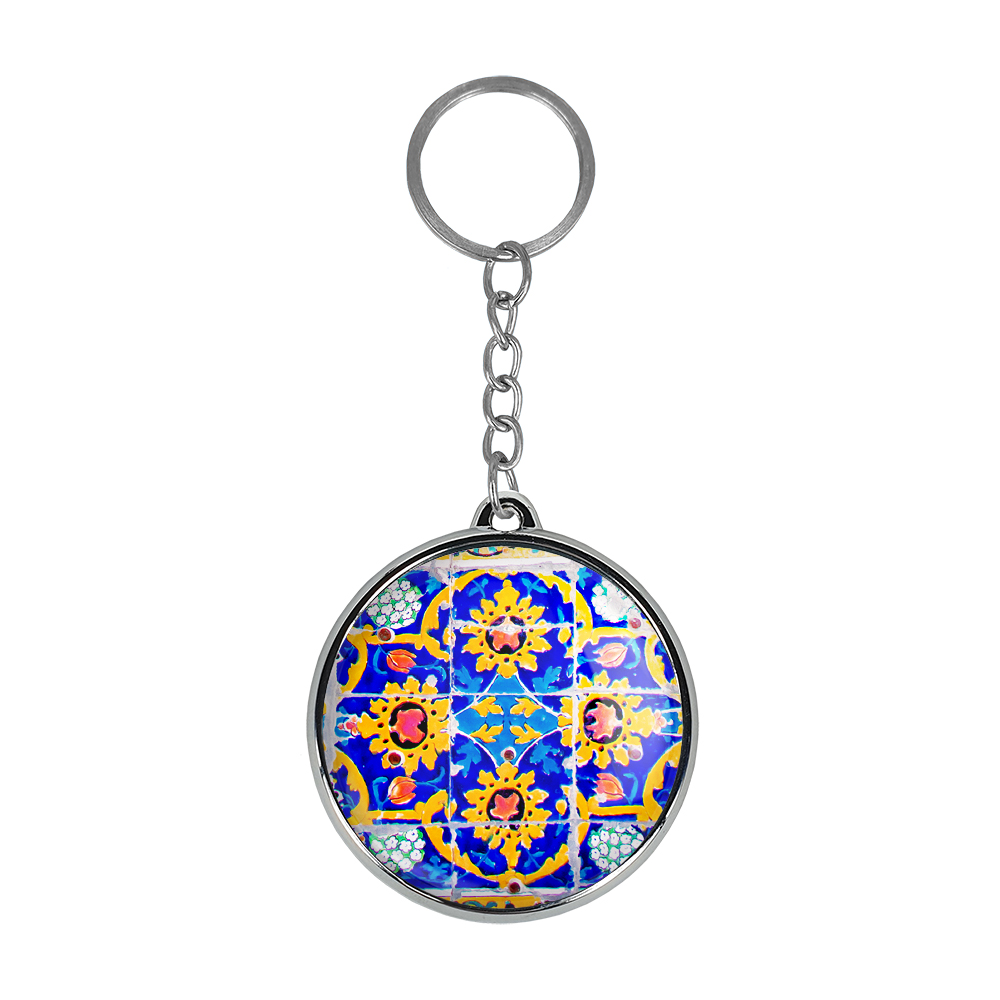 جاکلیدی خندالو طرح کاشی مدل دوطرفه کد 21662167