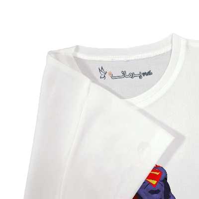 تی شرت بچگانه پرمانه طرح superman کد pmt.2868
