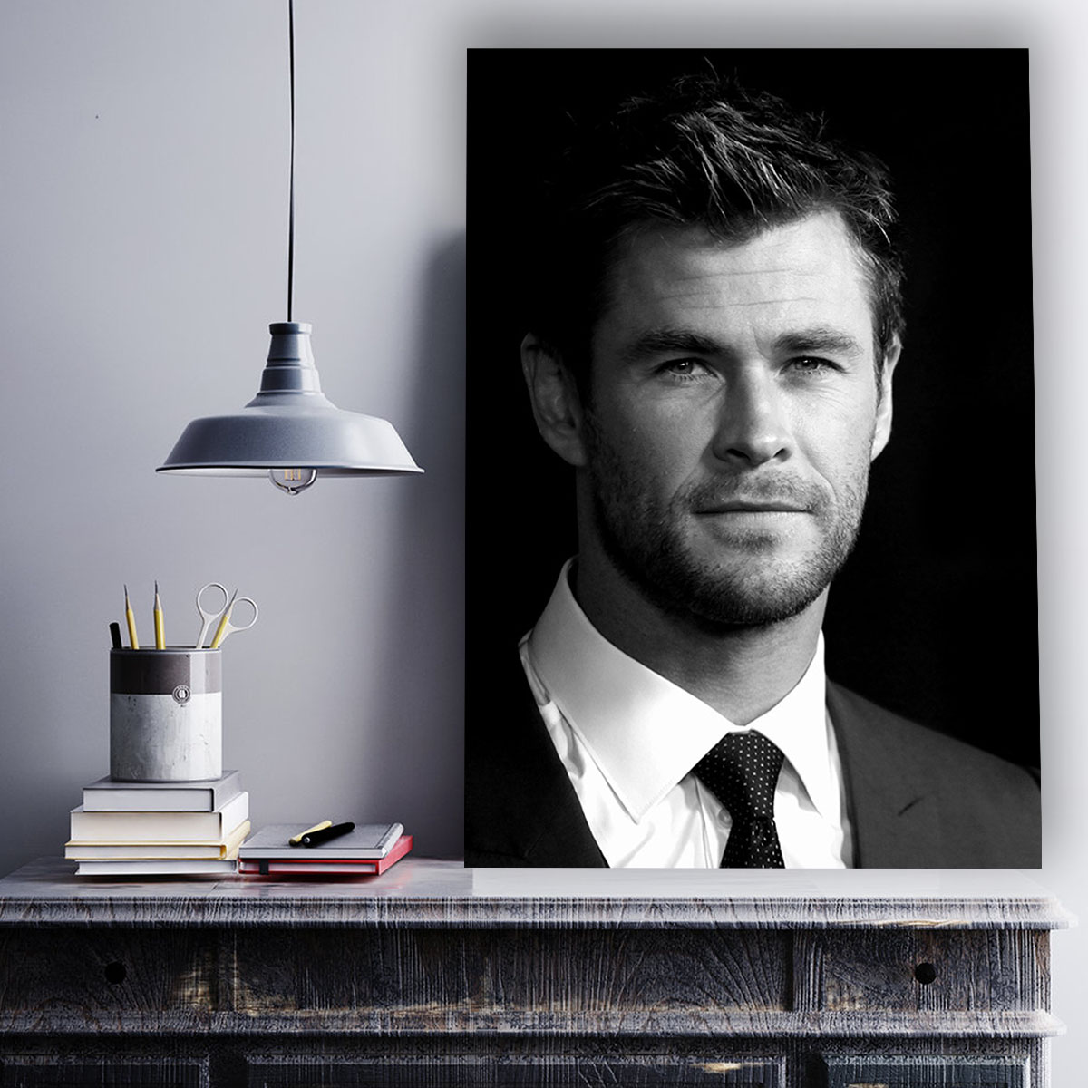تابلو شاسی گالری استاربوی مدل Chris Hemsworth 1