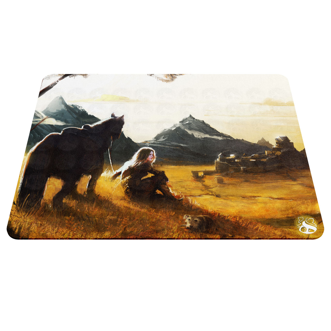 ماوس پد هومرو مدل A4587 طرح بازی Skyrim