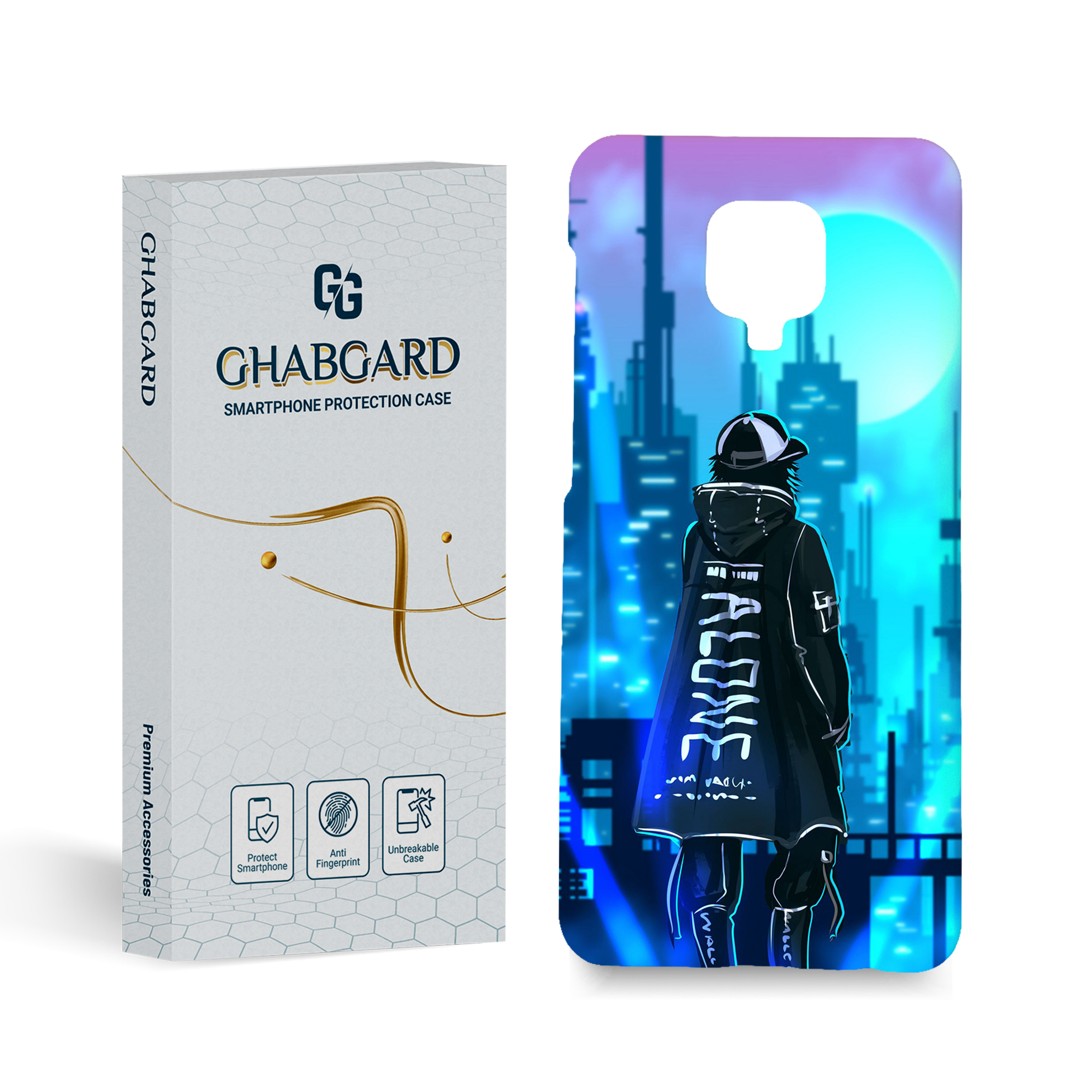 کاور قاب گارد مدل پسرانه مناسب برای گوشی موبایل شیائومی note 9s/  note 9 pro/  note 9 promax