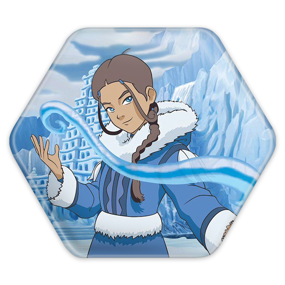 پیکسل خندالو طرح کاتارا انیمه آواتار مدل شش ضلعی کد 12757