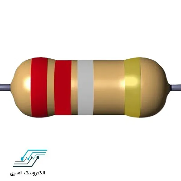 مقاومت 0.68 اهم 3 وات 5 درصد