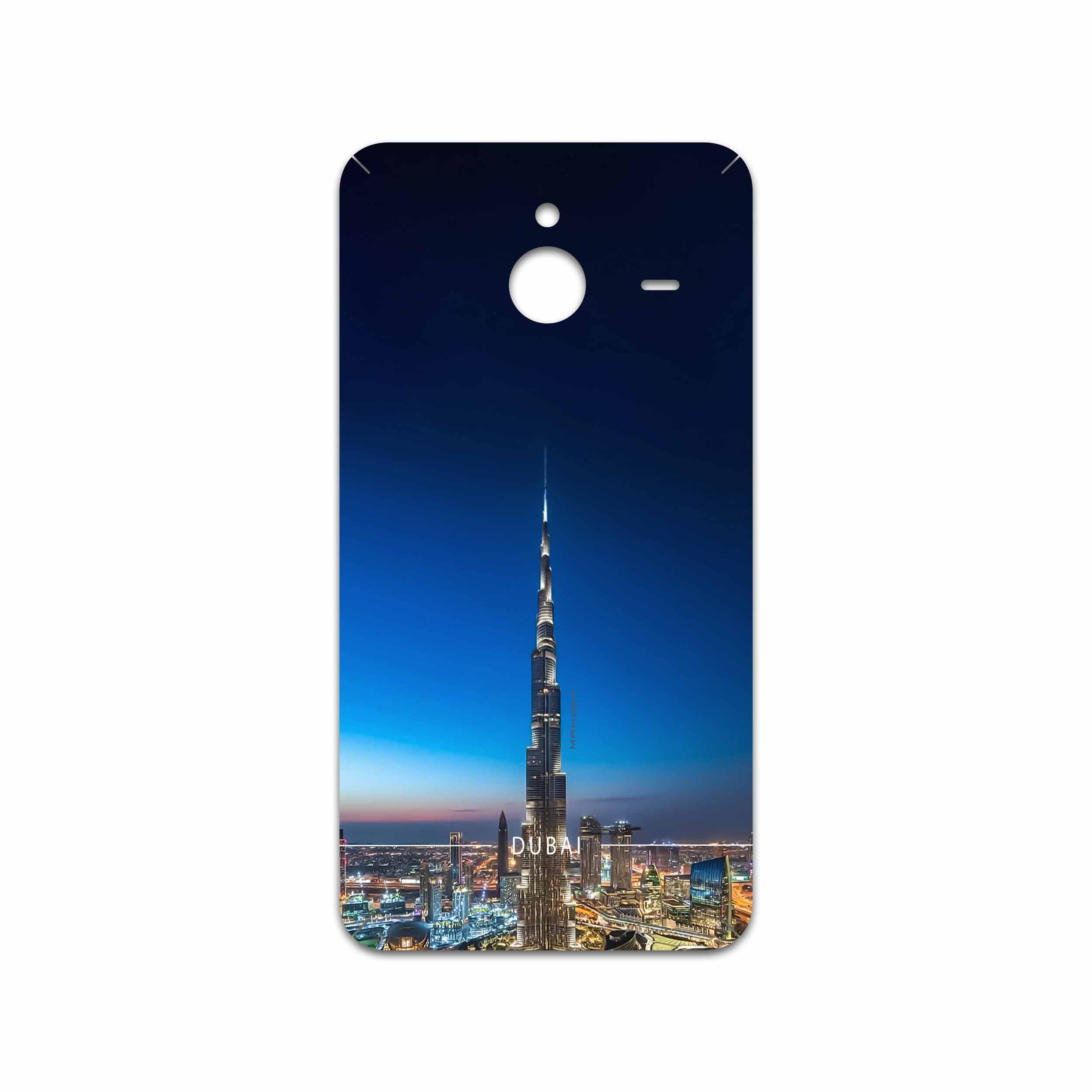 برچسب پوششی ماهوت مدل Dubai City مناسب برای گوشی موبایل مایکروسافت Lumia 640 XL