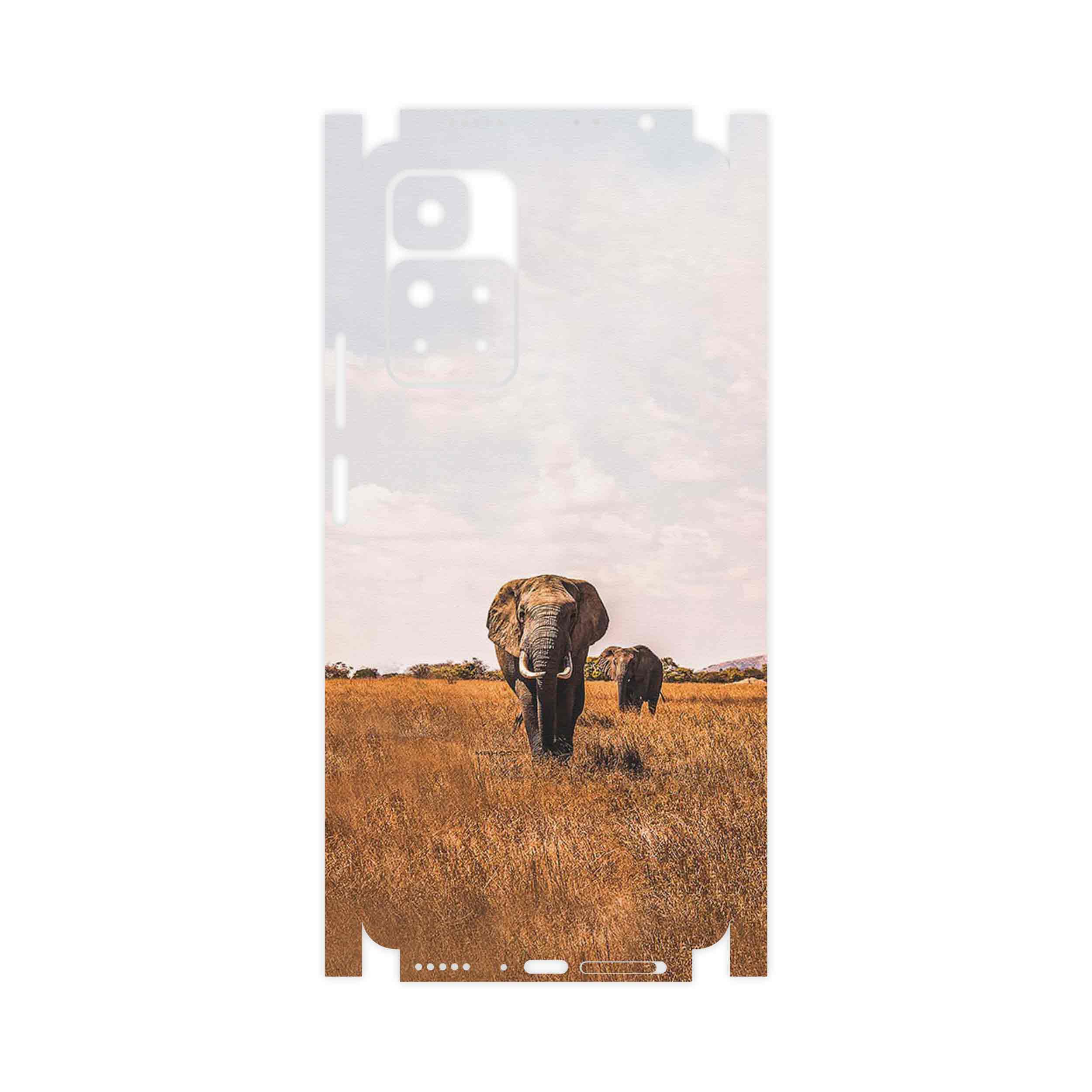برچسب پوششی ماهوت مدل Elephant-FullSkin مناسب برای گوشی موبایل شیائومی Redmi Note 11 Pro Plus 5G