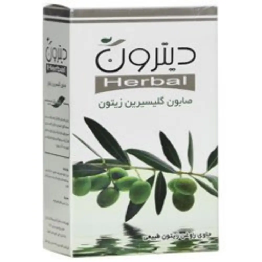 صابون گلیسیرینه شفاف زیتون دیترون 110 گرمی