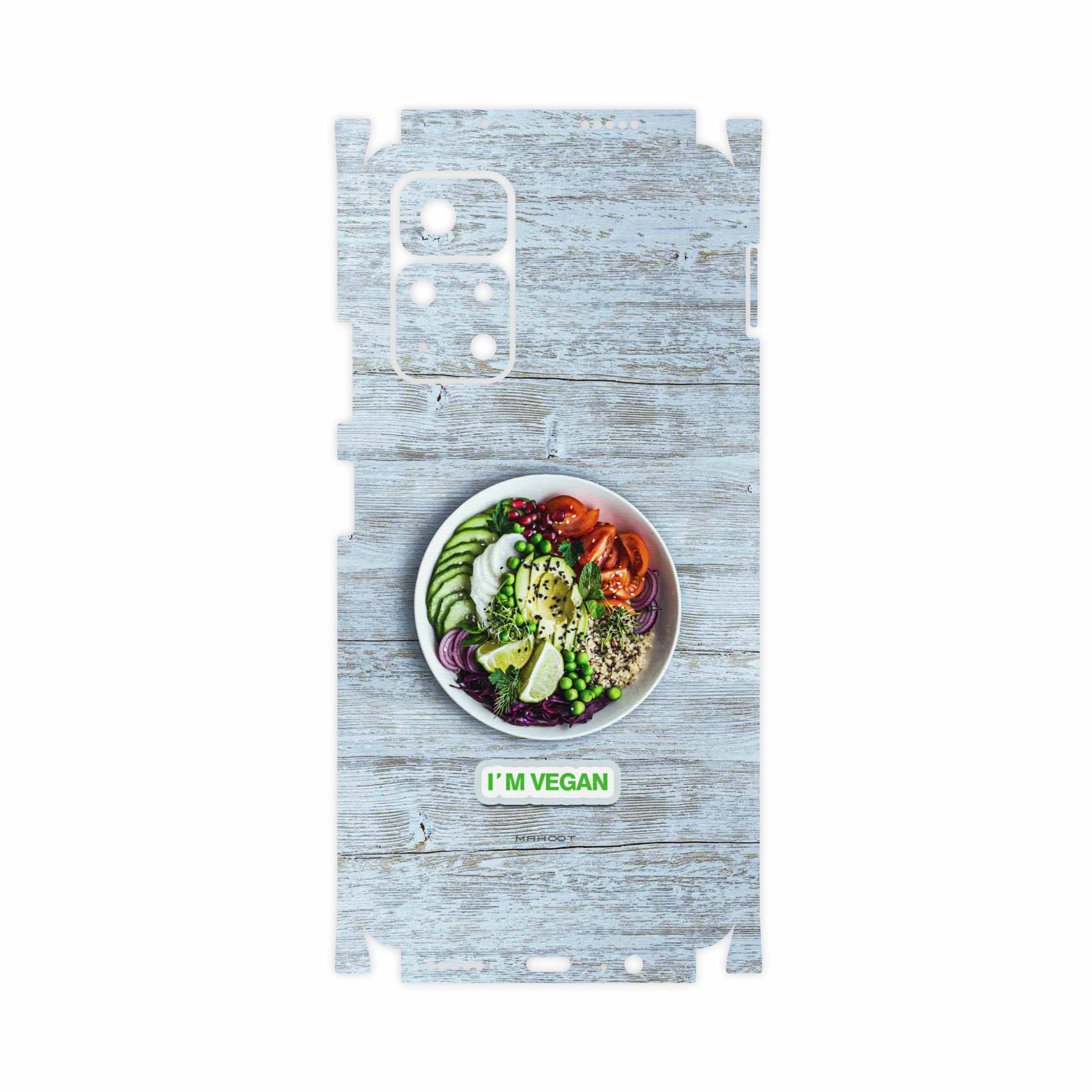 برچسب پوششی ماهوت مدل I m-vegan-FullSkin مناسب برای گوشی موبایل شیائومی Poco M4 Pro 5G