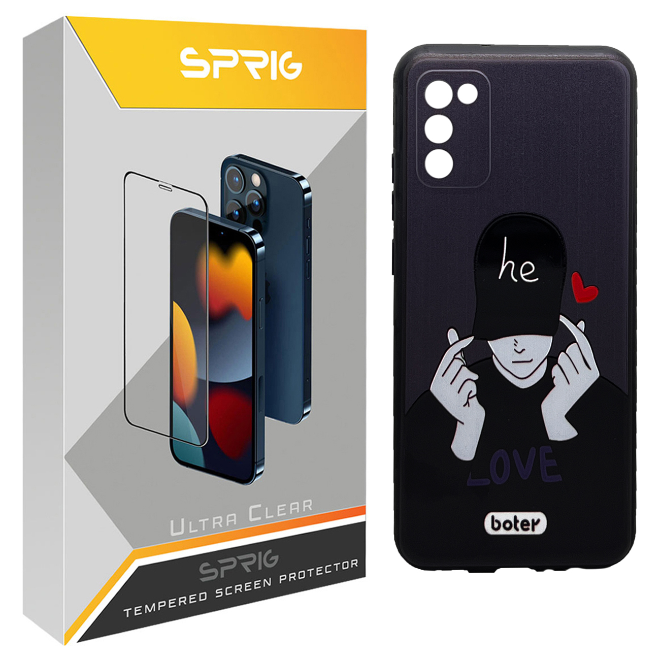   کاور اسپریگ طرح Boy مدل SPCVR مناسب برای گوشی موبایل سامسونگ Galaxy A02s