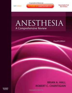 [PDF] دانلود کتاب Anesthesia - A Comprehensive Review, 4th ed, 2010
