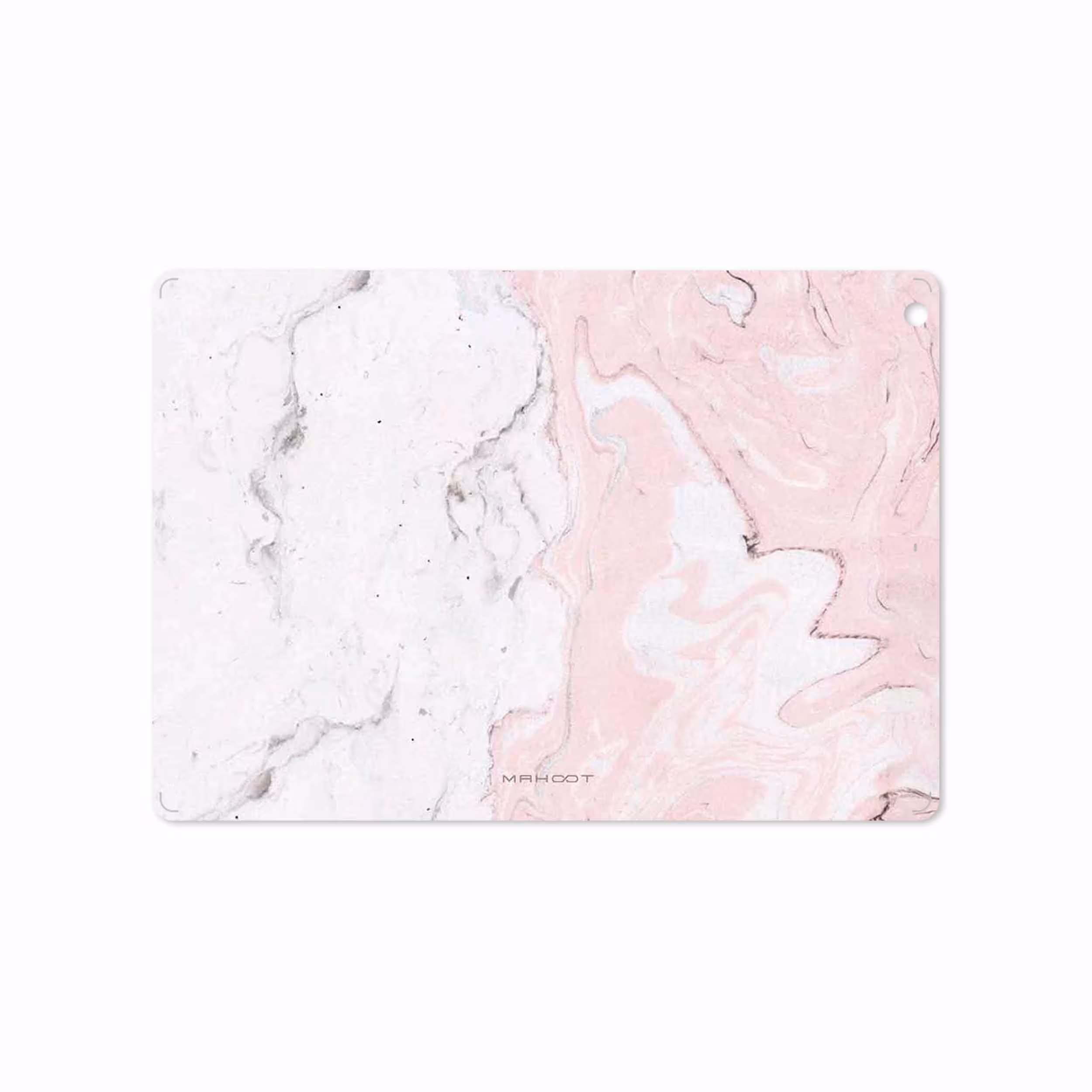برچسب پوششی ماهوت مدل Blanco-Pink-Marble مناسب برای تبلت اپل iPad Air 2013 A1476