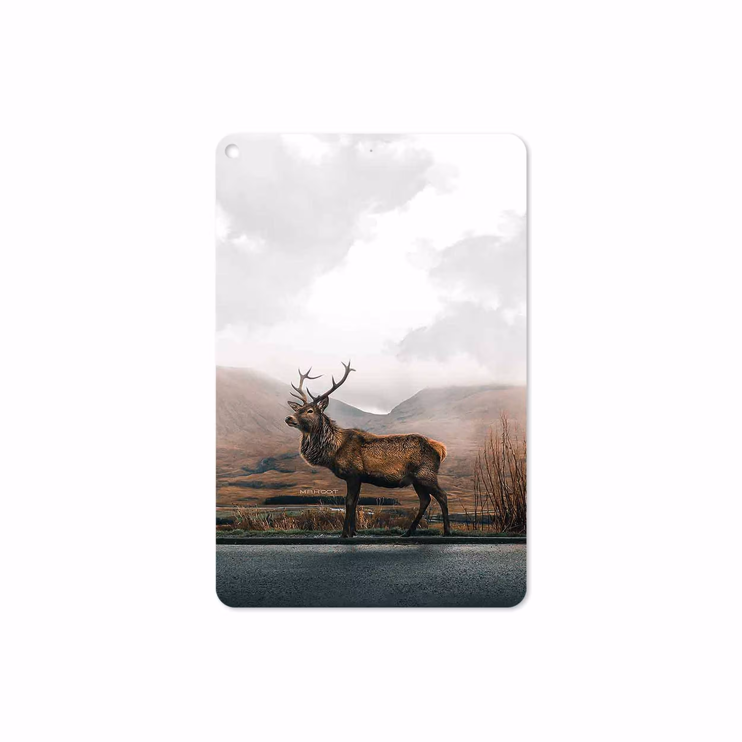 برچسب پوششی ماهوت مدل Horned Deer مناسب برای تبلت اپل iPad mini (GEN 5) 2019 A2125
