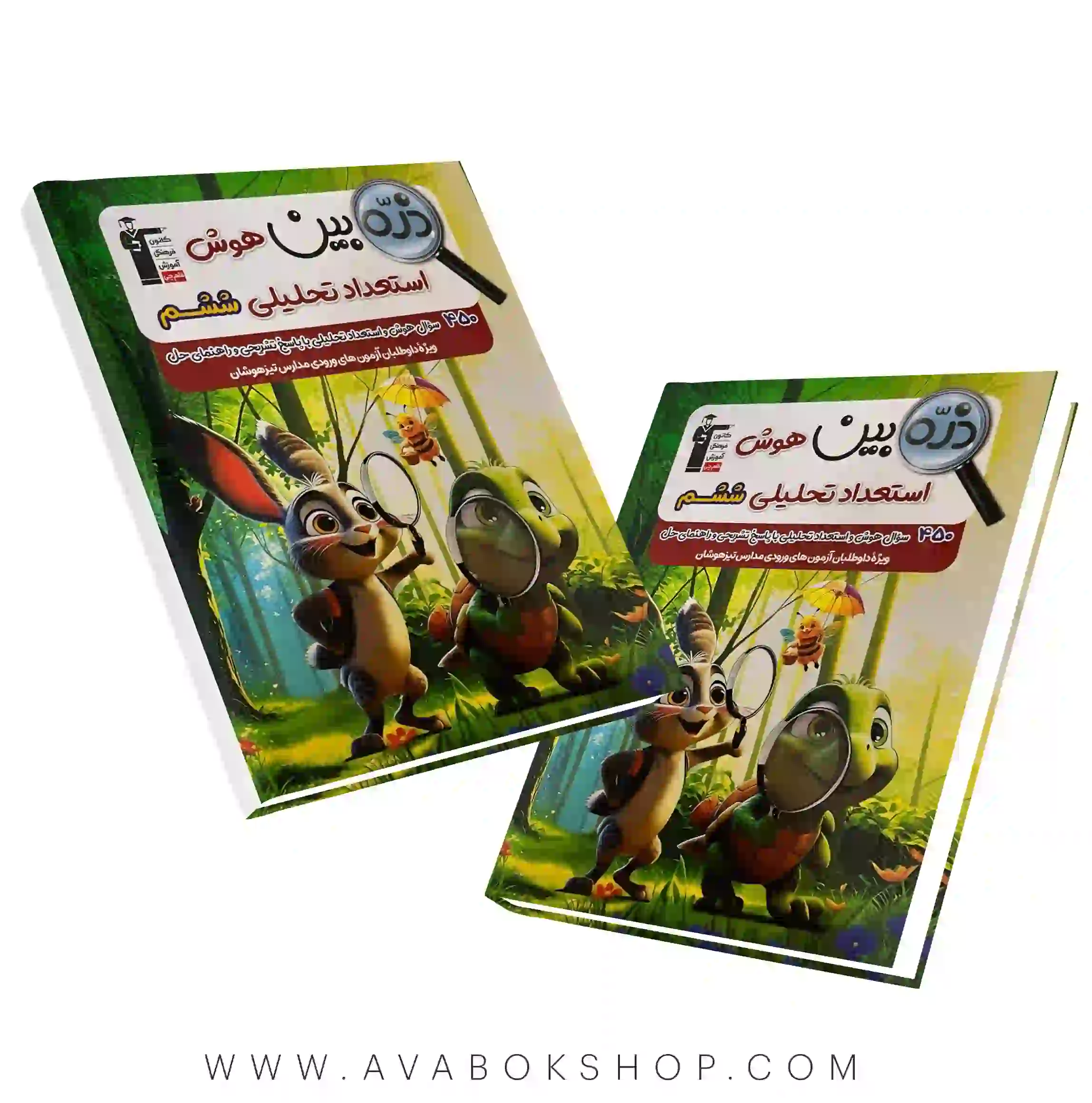 کتاب ذره بین هوش و استعداد تحلیلی ششم قلم چی