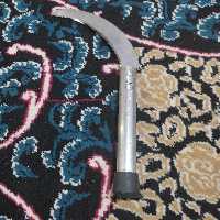 داس هلالی دسته فلزی با کیفیت ورق داس از جنس فنر باکیفیت و عالی این داس هم به صورت تک هم عمده به فروش می رسد 