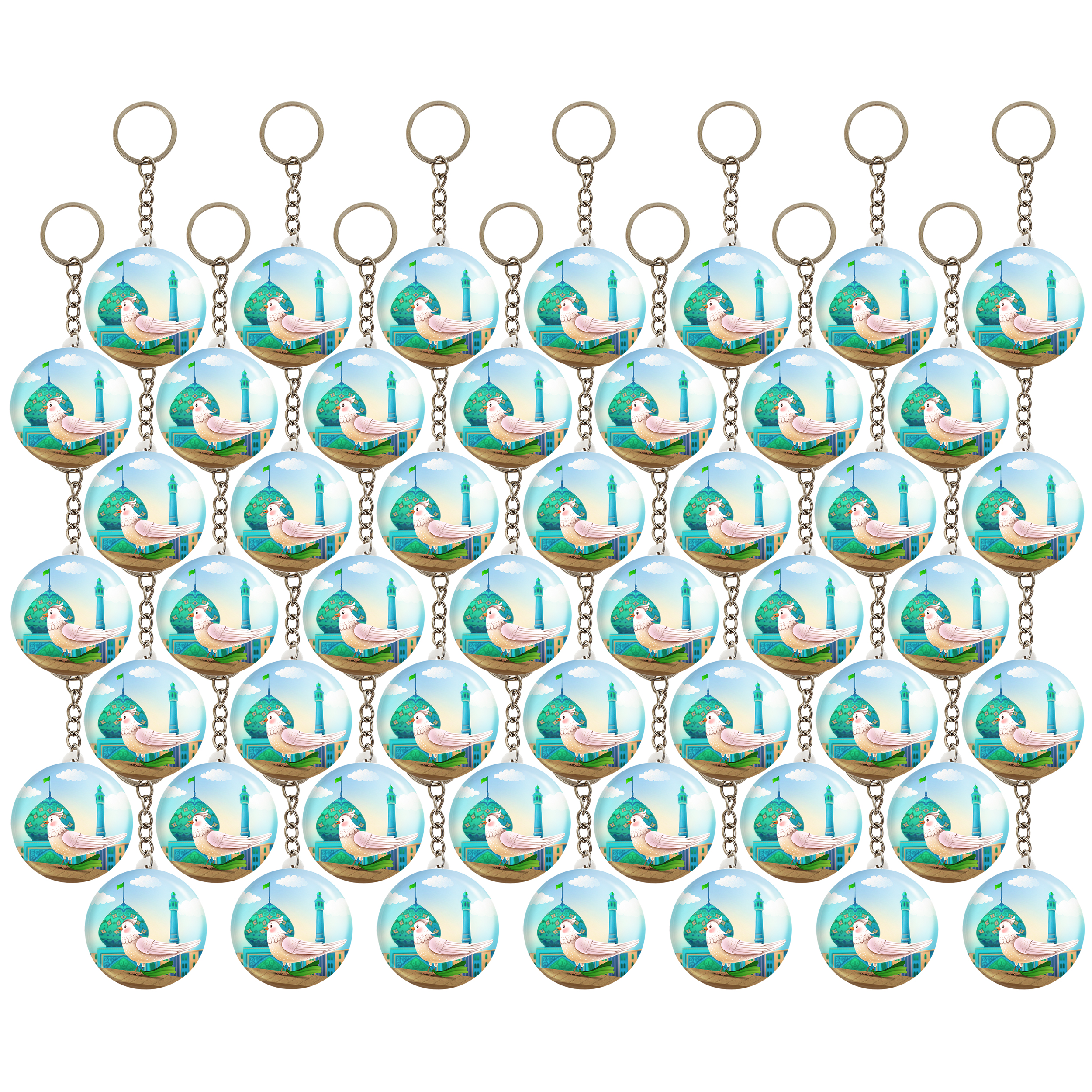 جاکلیدی خندالو مدل کودکانه میلاد امام زمان نیمه شعبان کد 25553 بسته 49 عددی