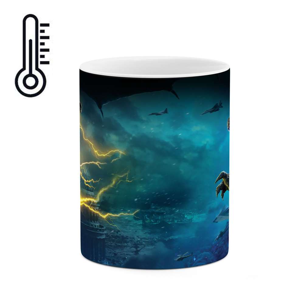 ماگ حرارتی طرح گادزیلا مدل mgp00635