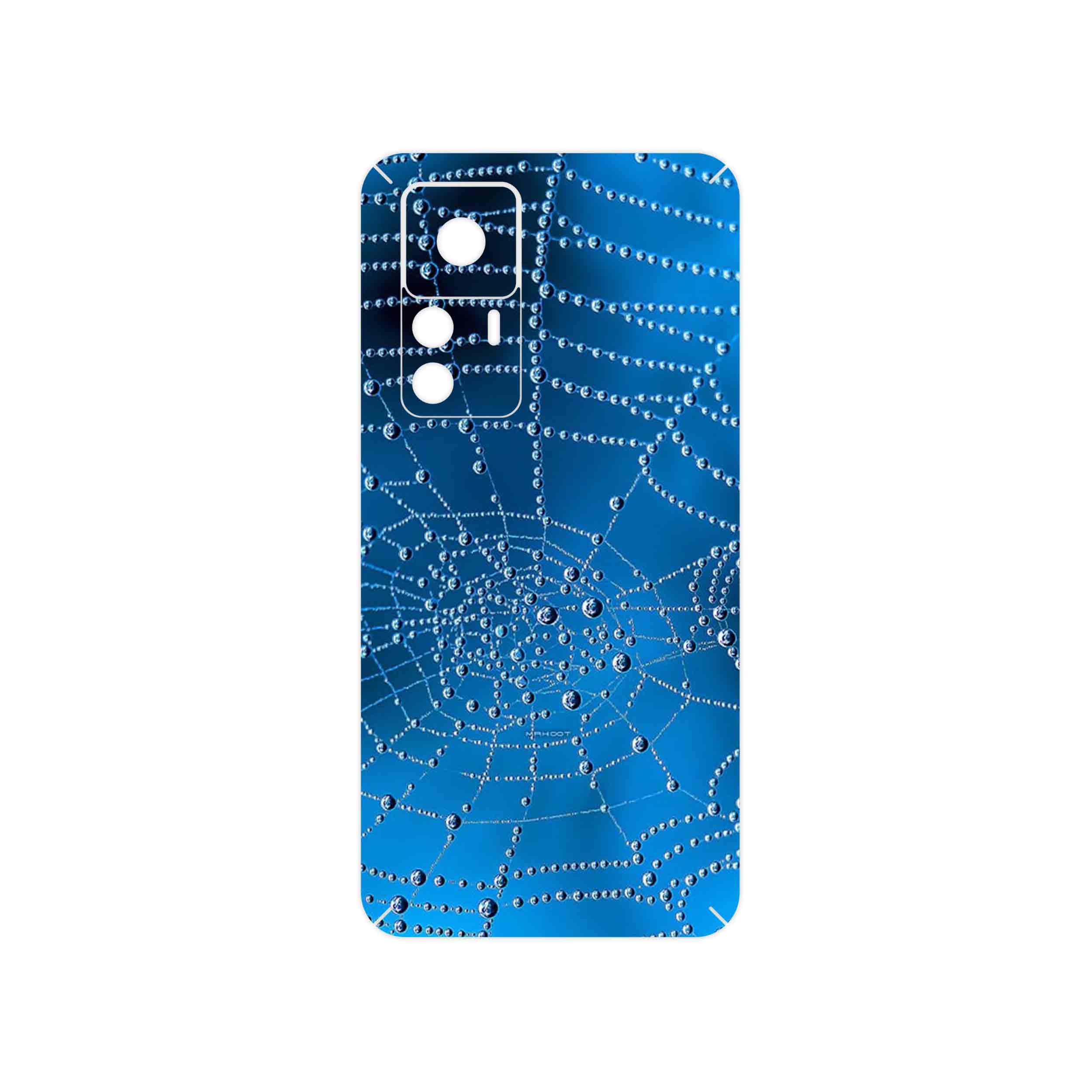 برچسب پوششی ماهوت مدل Spider web مناسب برای گوشی موبایل شیائومی 12T