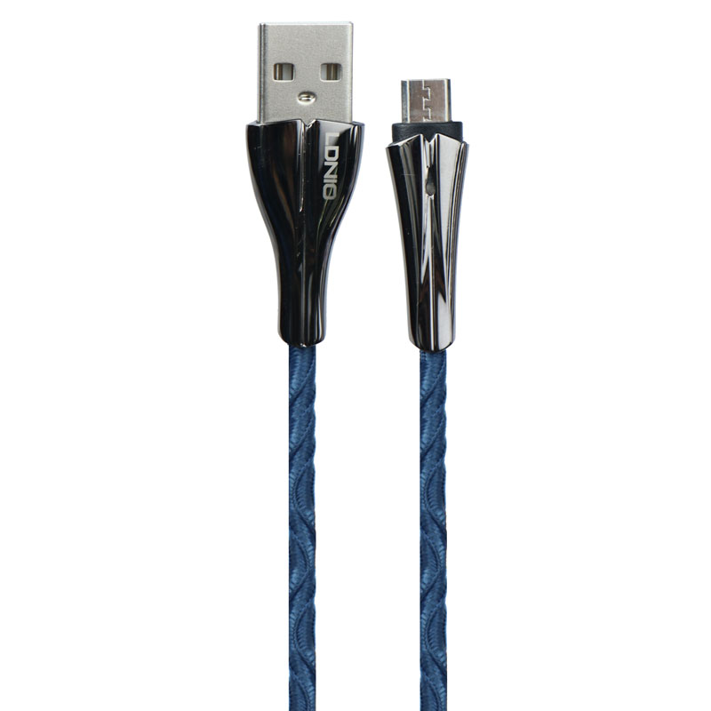 کابل تبدیل USB به microUSB الدینیو مدل LS462 طول 2 متر