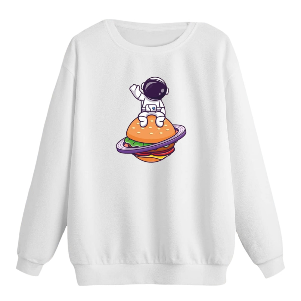 سویشرت زنانه مدل فضانورد کد 7