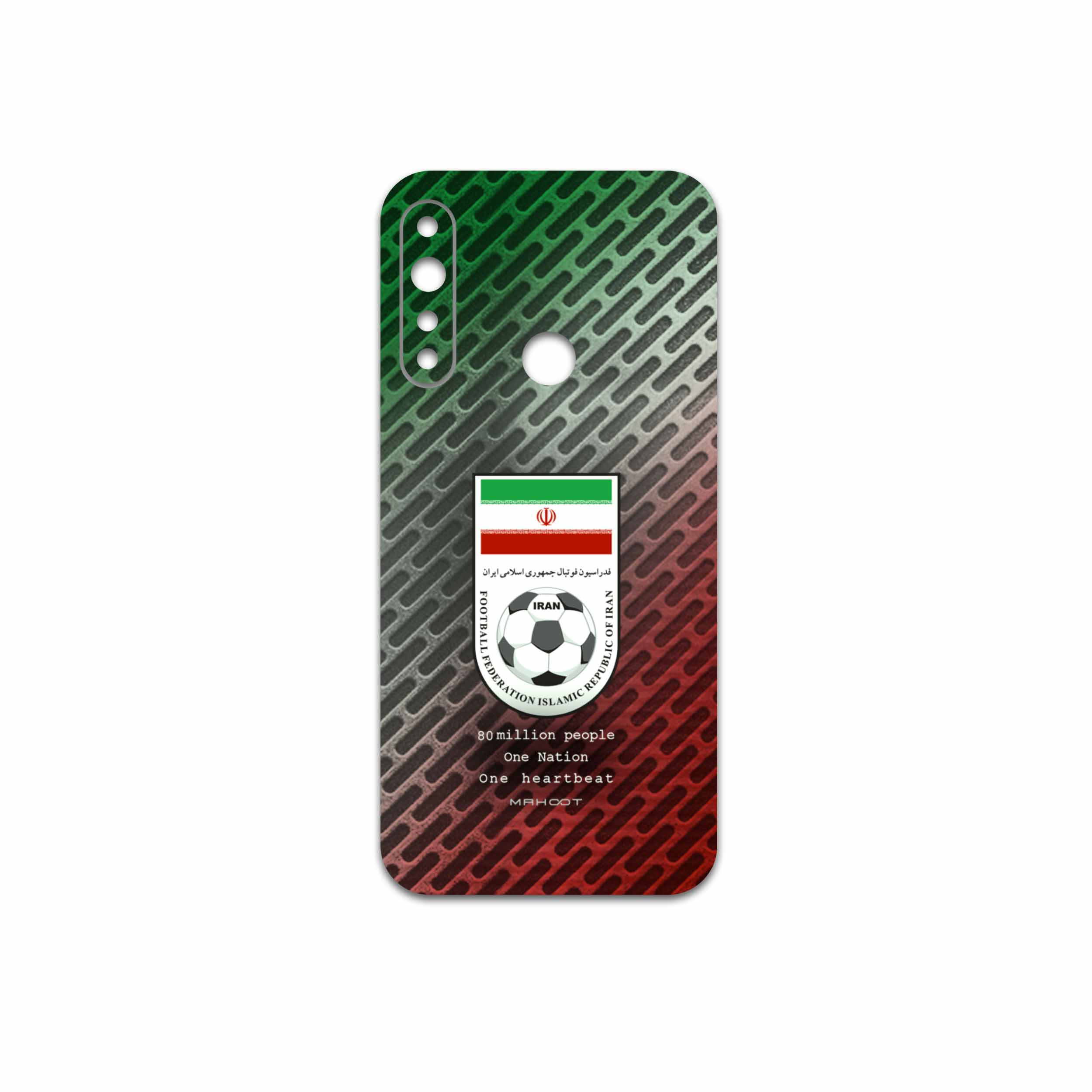 برچسب پوششی ماهوت مدل Iran-National-Football-Team مناسب برای گوشی موبایل جی پلاس P10