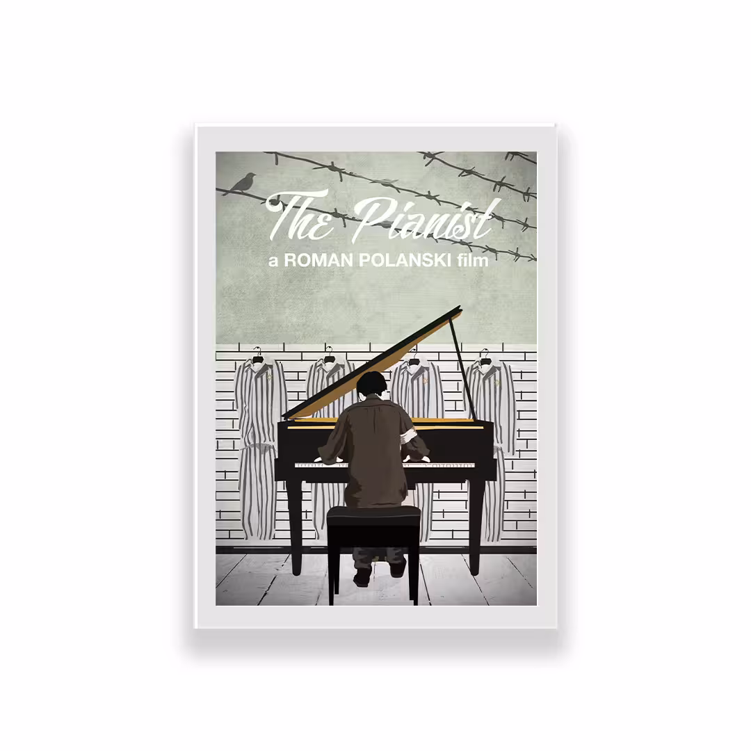 تابلو طرح فیلم پیانیست مدل The Pianist 1