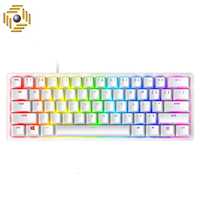 کیبورد ریزر مدل Huntsman Mini Red Optical Switch Linear White