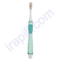 مسواک برقی سری Sonic Power مدل Pro Interdental Battery با برس نرم تریزا رنگ فیروزه ای