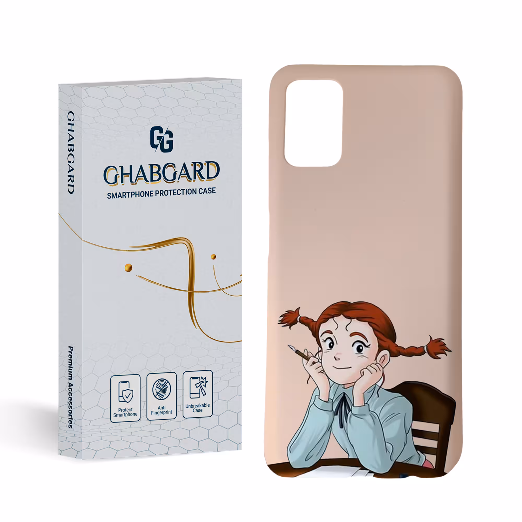 کاور قاب گارد مدل دخترانه مناسب برای گوشی موبایل سامسونگ Galaxy a03s