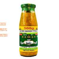 ترشی انبه سرکه ای بدون روغن کشتی 500 گرمی ـ SHIP VINEGAR MANGO PICKLE WITHOUT OI