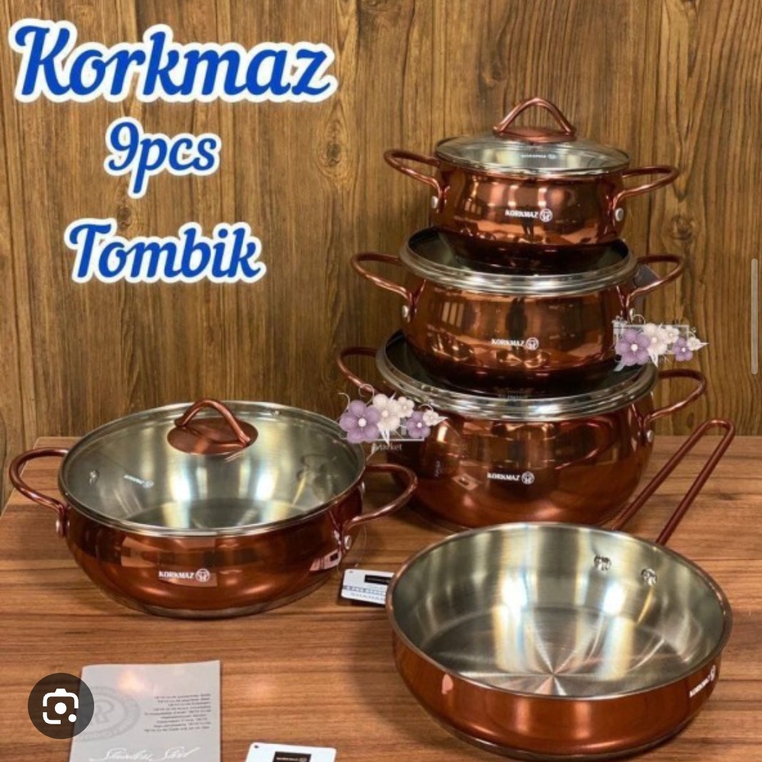 سرویس قابلمه استیل کرکماز ترکیه 