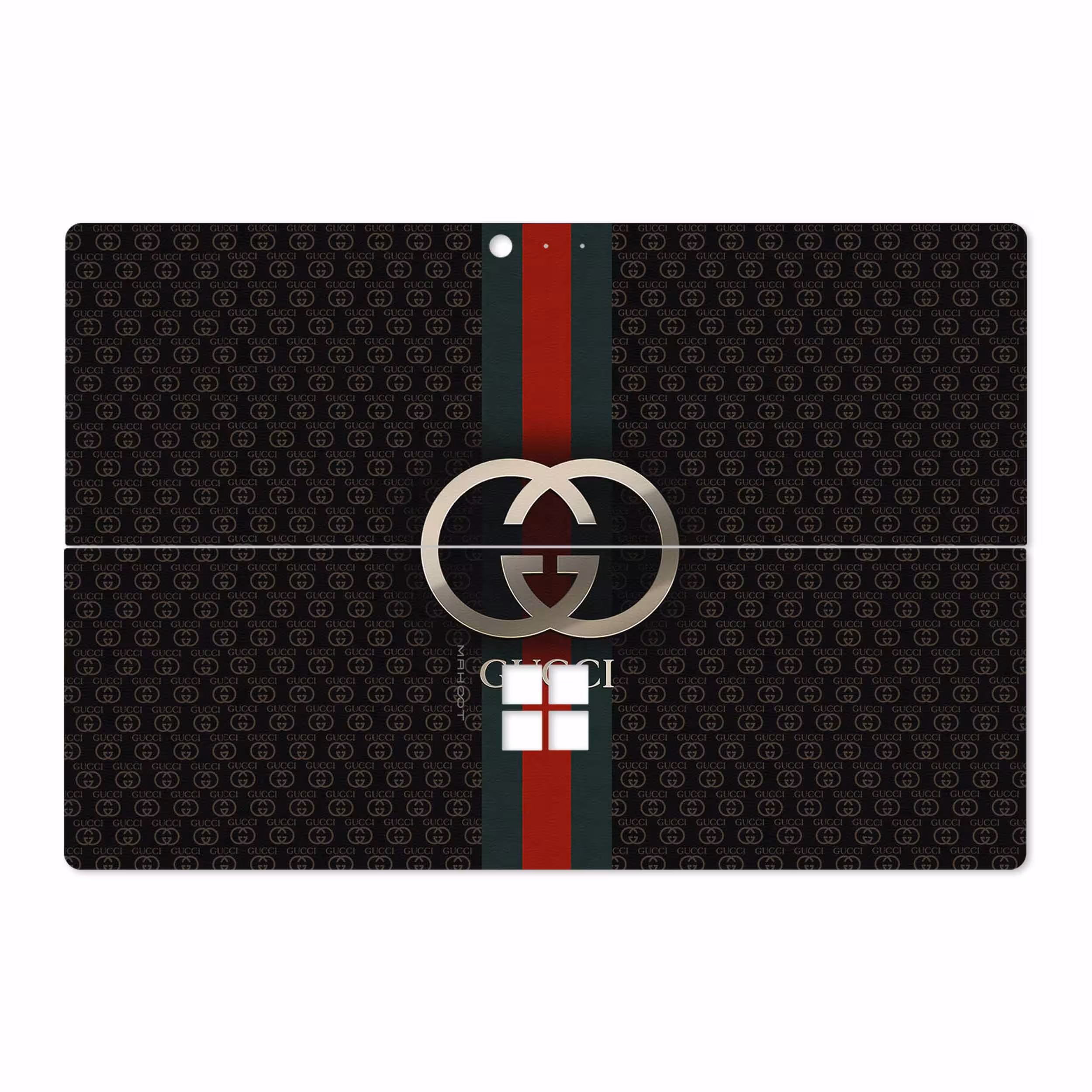 برچسب پوششی ماهوت مدل GUCCI-Logo مناسب برای تبلت مایکروسافت Surface Pro 4 2015